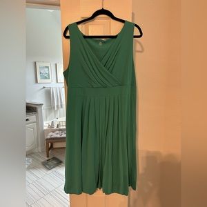 Land’s End. SOFT, sleeveless a-line dress. 1x